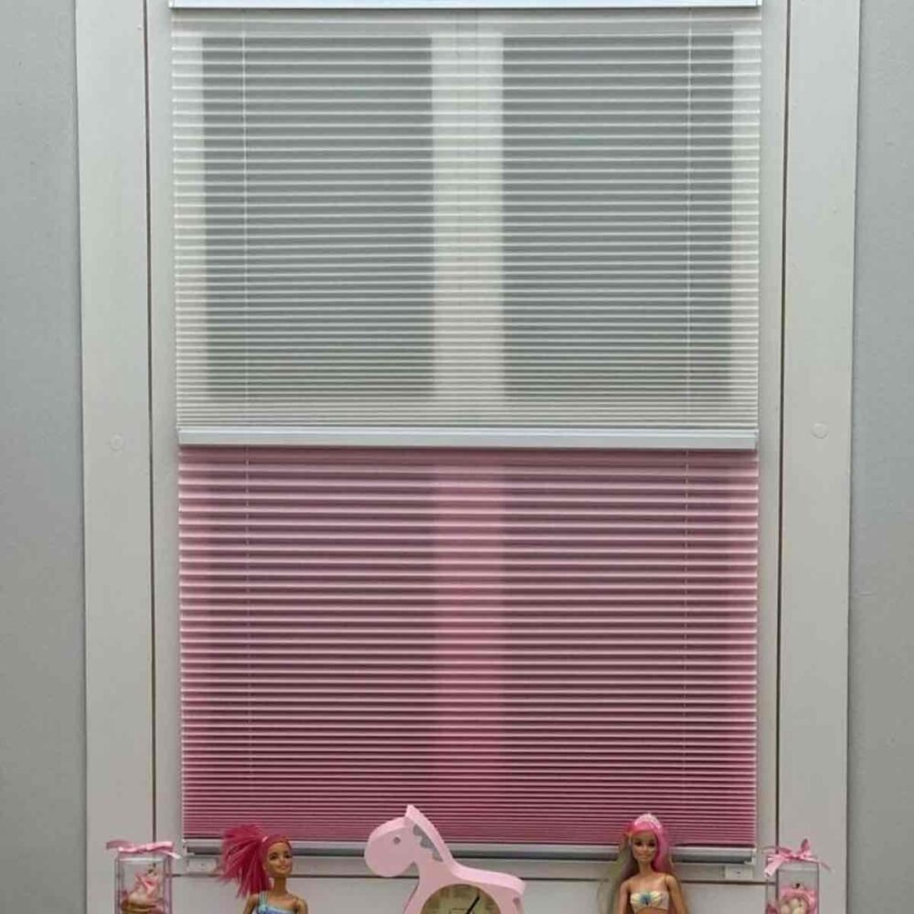 Pembe Jaluzi Perde
