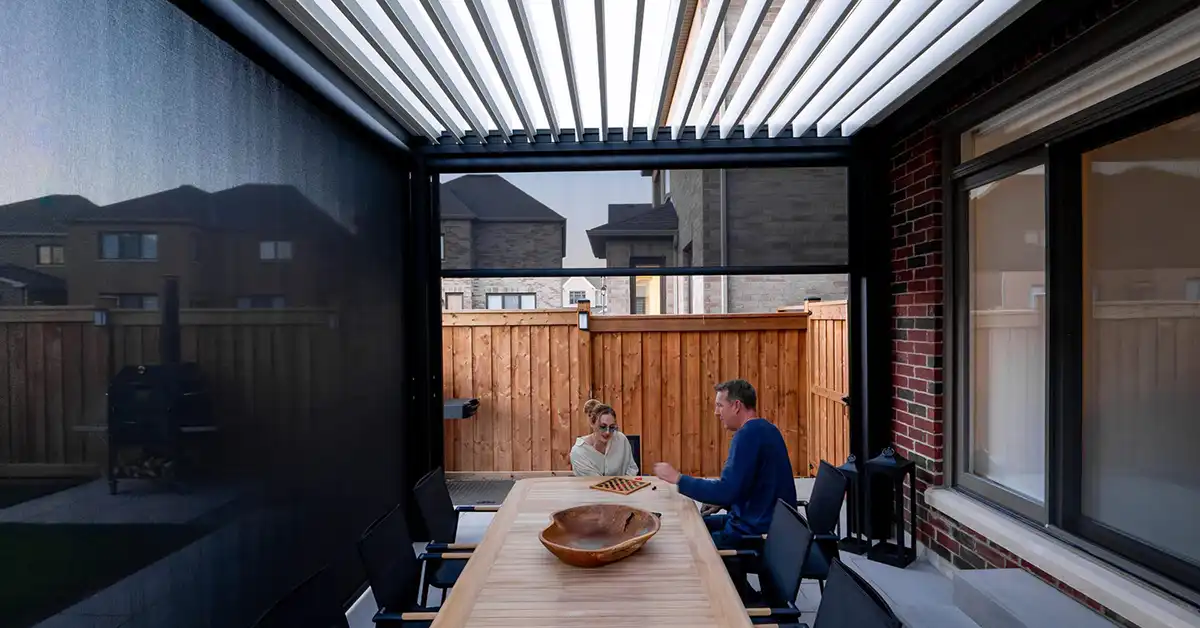 Tavan Zip Perde - Fenster Systems